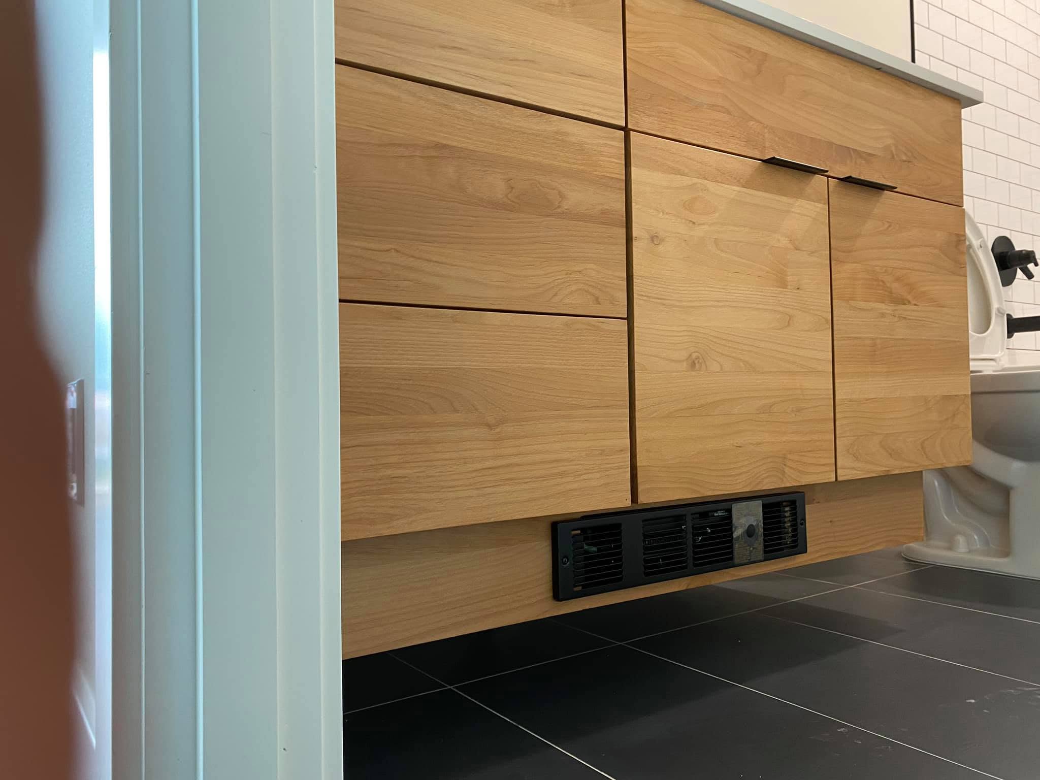 custombathroomcabinets custom light wood cabinets and drawers